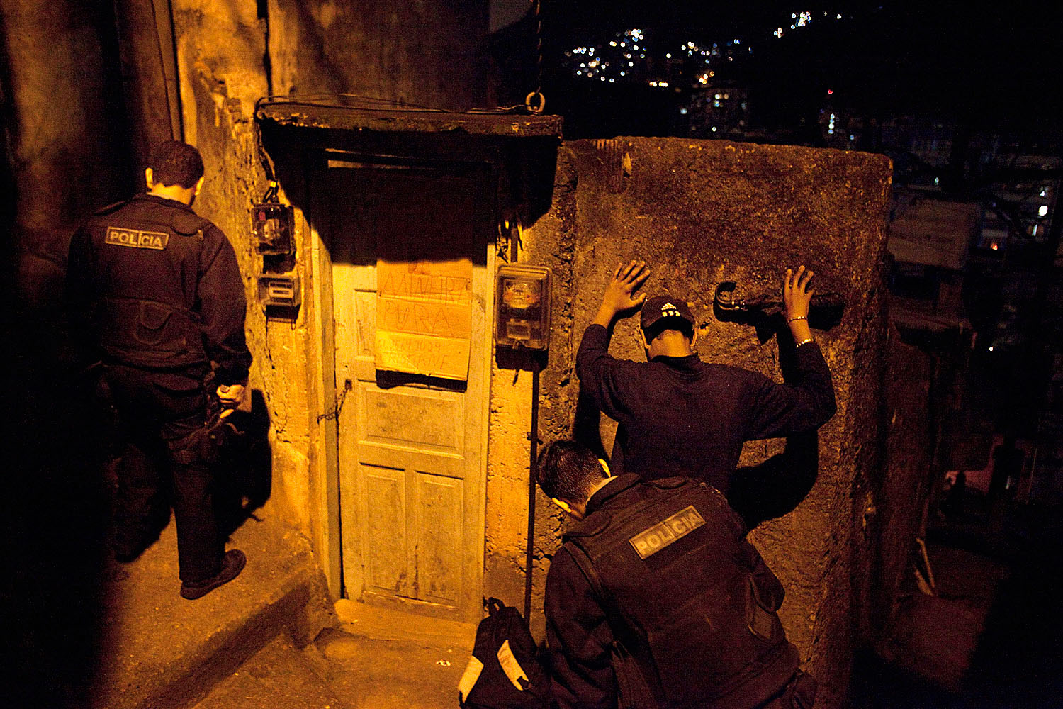 UPP officers frequently stop and frisk young men in search of weapons and drugs. This has caused some tension.