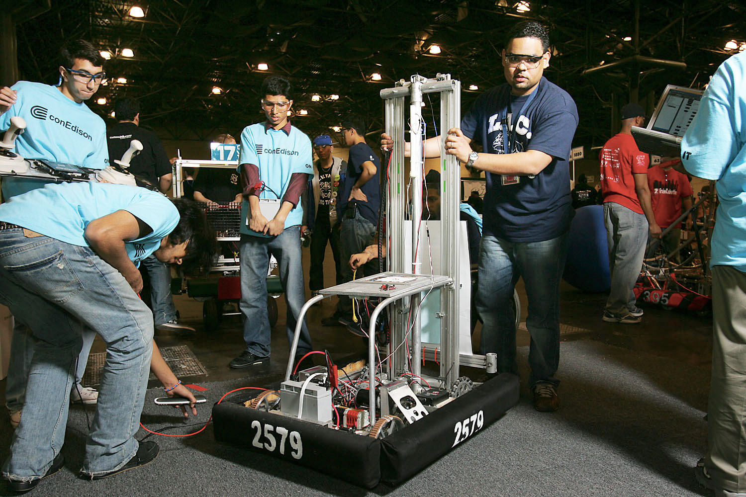 The Robodogs of Long Island City, Queens.