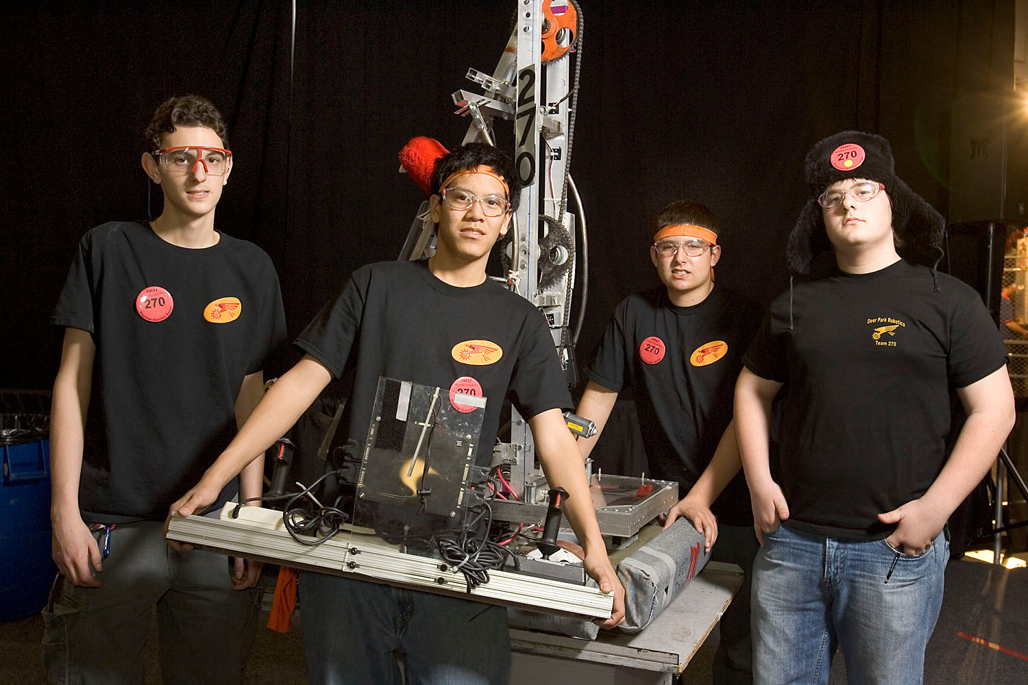 Team FalconX of Dear Park HS on Long Island, NY.