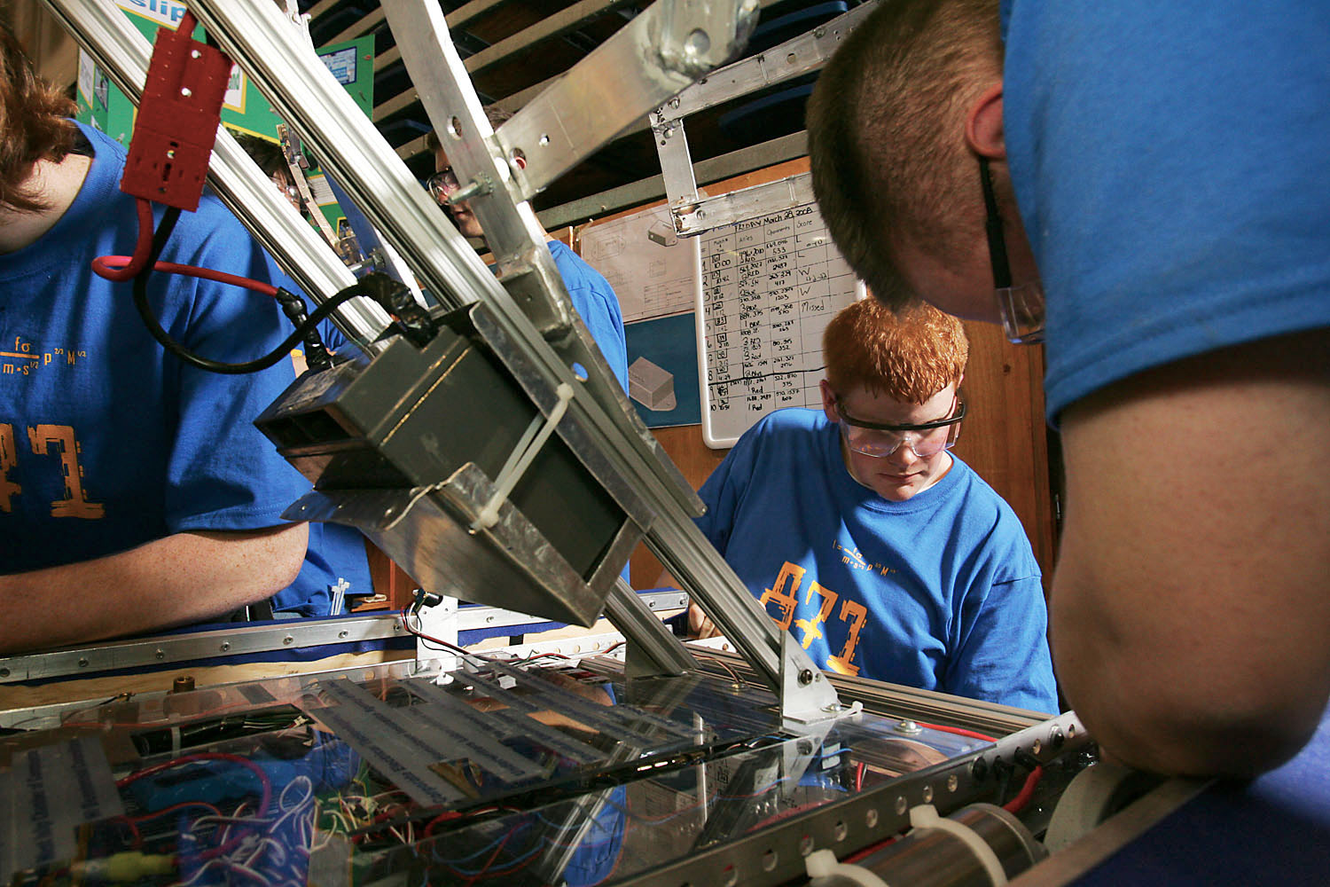 The RoboTechs of West Islip HS, NY.